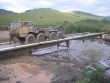 Mosty postaven pozemnmi silami  v rmci opercie Nekonen d Never-ending Rain