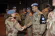 Udelenie medaile za mierov slubu v opercii UNFICYP prslunkom Vojenskej polcie 
